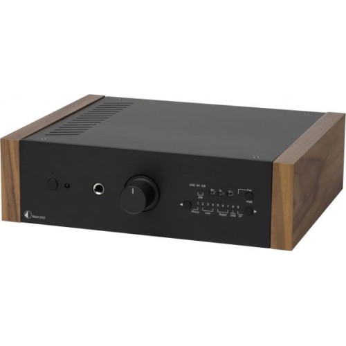 PRO-JECT MAIA DS2 INTEGRUOTAS STEREO STIPRINTUVAS 9-SĄSAJOS TAŠKAI, XMOS- USB 24BIT/192KHZ, VALDYMAS PER APLIKACIJĄ 