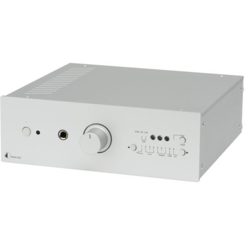 PRO-JECT MAIA DS2 INTEGRUOTAS STEREO STIPRINTUVAS 9-SĄSAJOS TAŠKAI, XMOS- USB 24BIT/192KHZ, VALDYMAS PER APLIKACIJĄ 