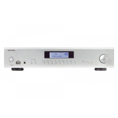 ROTEL A-12 MKII INTEGRUOTAS AB KLASĖS STIPRINTUVAS SU DAC GALIA: 60W/CH (8Ω), DAMPING FACTOR: 220, BLUETOOTH APTX 