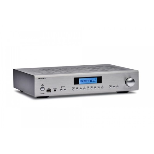 ROTEL A-12 MKII INTEGRUOTAS AB KLASĖS STIPRINTUVAS SU DAC GALIA: 60W/CH (8Ω), DAMPING FACTOR: 220, BLUETOOTH APTX 