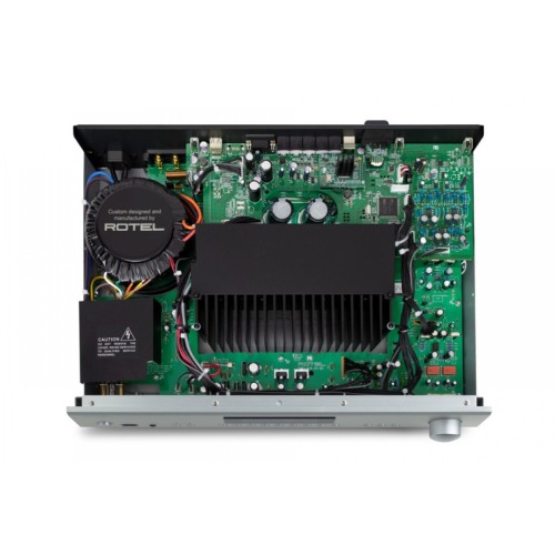 ROTEL A-12 MKII INTEGRUOTAS AB KLASĖS STIPRINTUVAS SU DAC GALIA: 60W/CH (8Ω), DAMPING FACTOR: 220, BLUETOOTH APTX 