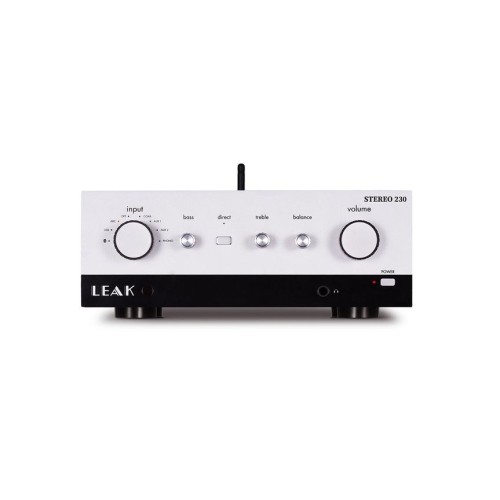 LEAK STEREO 230, INTEGRUOTAS STIPRINTUVAS GALIA: 2 X 115W  PRIE 4 OMŲ, AB KLASĖS STIPRINTUVAS, ES9038Q2M 32-BIT DAC 