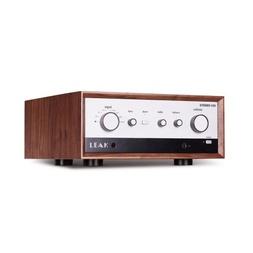 LEAK STEREO 230, INTEGRUOTAS STIPRINTUVAS GALIA: 2 X 115W  PRIE 4 OMŲ, AB KLASĖS STIPRINTUVAS, ES9038Q2M 32-BIT DAC 