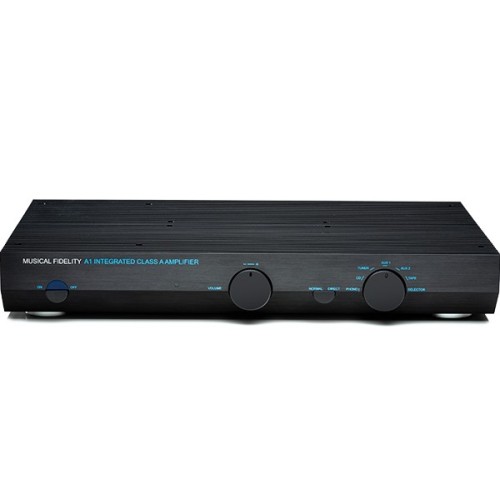 MUSICAL FIDELITY A1 INTEGRUOTAS A KLASĖS STEREO STIPRINTUVAS 2 X 25 W RMS (8OHM) DAŽNIŲ JUOSTA: 10HZ TO 40 KHZ (+ 0, –1DB) 