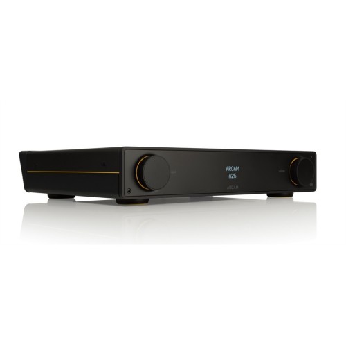ARCAM A25 INTEGRUOTAS GARSO STIPRINTUVAS GALIA: 2 X 10W, AB KLASĖS STIPRINTUVAS, BLUETOOTH SU APTX™ADAPTIVE TECHNOLOGIJA 
