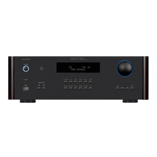 ROTEL RA1572-MKII INTEGRUOTAS AB KLASĖS STIPRINTUVAS SU DAC GALIA: 120W/CH (8Ω), HARMONIAI IŠKRAIPYMAI THD <0.018%, BLUETOOTH APTX 