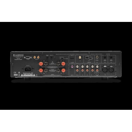 CAMBRIDGE AUDIO EXA100, AB KLASĖS INTEGRUOTAS STEREO STIPRINTUVAS, GALIA 2 X 100W RMS INTO 8 OHMS @ <1%THD+N, DAŽNIŲ JUOSTA 3HZ – >40KHZ +/-1DB, HDMI EARC, BLUETOOTH APTX HD, ESS ES9018K2M SABRE32 DAC 