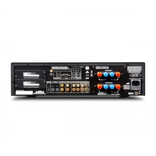 NAD C399 STEREO GARSO STIPRINTUVAS SU DAC FUNKCIJA GALIA: 180W, DAŽNIŲ JUOSTA: 0.3 DB (20 HZ – 20 KHZ), THD (20 HZ – 20 KHZ)<0.02% 