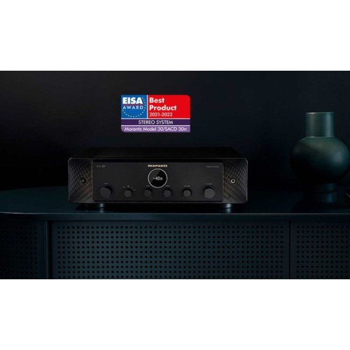 MARANTZ MODEL 30 INTEGRUOTAS STIPRINTUVAS GALIA: 100 W / GALIA: 200 W (PIKO METU), DAŽNIŲ JUOSTA: 5 HZ - 50KHZ 