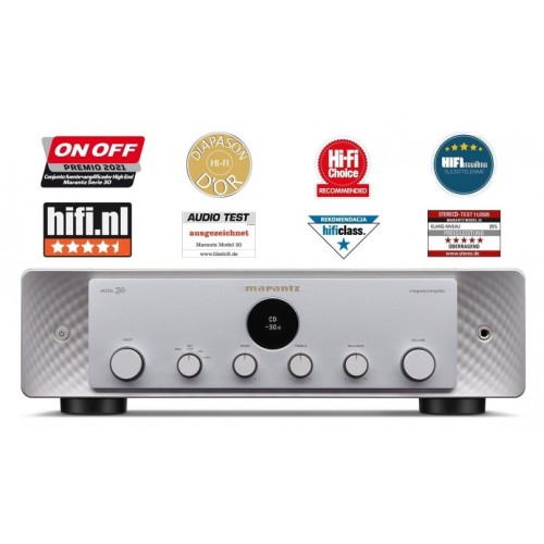 MARANTZ MODEL 30 INTEGRUOTAS STIPRINTUVAS GALIA: 100 W / GALIA: 200 W (PIKO METU), DAŽNIŲ JUOSTA: 5 HZ - 50KHZ 