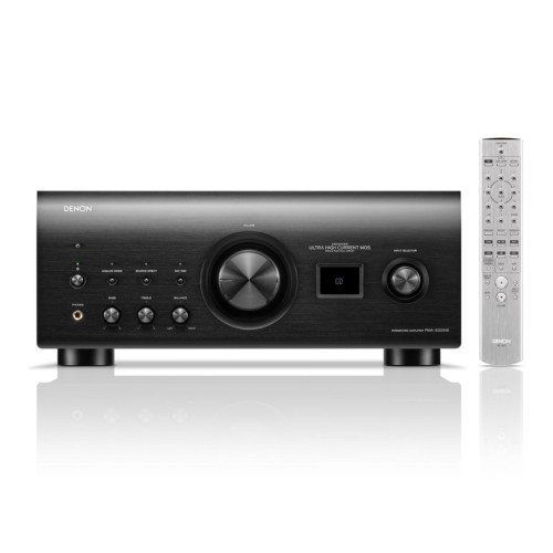 DENON PMA-3000NE – IŠSKIRTINĖS KLASĖS INTEGRUOTAS STEREO STIPRINTUVAS. GALIA:  80 W PER KANALĄ Į 8 Ω (2 KANALAIS, 20 HZ–20 KHZ, T.H.D. 0,07 %), 160 W PER KANALĄ Į 4 Ω (1 KHZ, T.H.D. 0,7 %) 