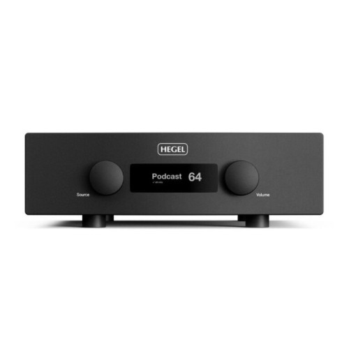 HEGEL H400 – AUKŠČIAUSIOS AB KLASĖS INTEGRUOTAS STIPRINTUVAS SU INTEGRUOTU DAC. GALIA:  250 W PRIE 8 Ω  STABILUS 2 Ω APKROVAI  DAMPING FACTOR: 4000 