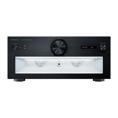 TECHNICS SU-R1000 INTEGRUOTAS STEREO STIPRINTUVAS, DAŽNIŲ JUOSTA 5 HZ-80 KHZ (-3 DB, 8 Ω), GALIA 300W + 300W ( 1KHZ, T.H.D. 0.5 %, 4Ω, 20KHZ LPF) 