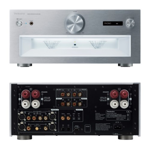 TECHNICS SU-R1000 INTEGRUOTAS STEREO STIPRINTUVAS, DAŽNIŲ JUOSTA 5 HZ-80 KHZ (-3 DB, 8 Ω), GALIA 300W + 300W ( 1KHZ, T.H.D. 0.5 %, 4Ω, 20KHZ LPF) 