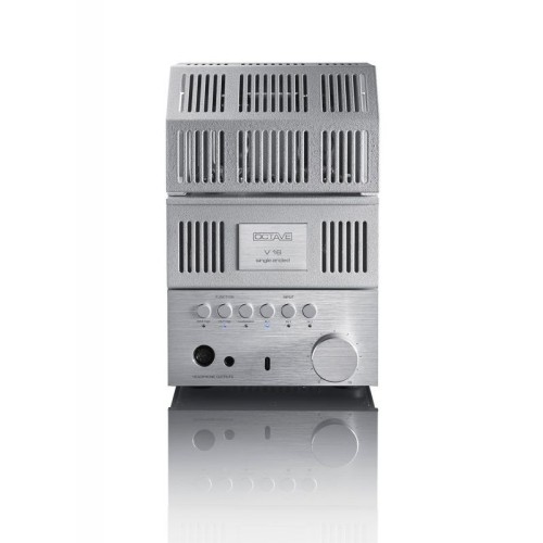 OCTAVE OCTAVE V 16 SINGLE ENDED STEREO INTEGRUOTAS STIPRINTUVAS GALIA: 2 X 50W, DAŽNIŲ JUOSTA: 10 HZ – 80 KHZ, ECO MODE, POWER MANGMENT FUNCKIJA 
