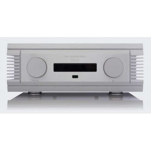 MUSICAL FIDELITY NU-VISTA 800 INTEGRUOTAS STIPRINTUVAS DAŽNIŲ JUOSTA GALIA 330W VARŽA 8 OHMAI  +0, –0.1DB, 10HZ IKI 30 KHZ THD (+ NOISE): <0.005 % TYPICAL 20HZ - 20 KHZ 
