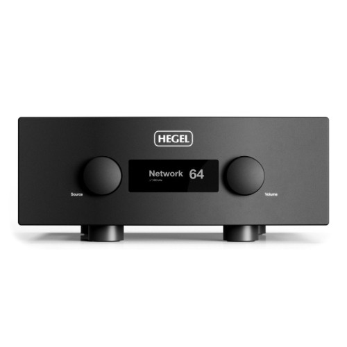 HEGEL H600 – AUKŠČIAUSIOS AB KLASĖS INTEGRUOTAS STIPRINTUVAS SU INTEGRUOTU DAC. GALIA:  303 W PRIE 8 Ω (1 KHZ, 1% THD)  600 W PRIE 4 Ω  STABILUS 2 Ω APKROVAI  DAMPING FACTOR: 4000 