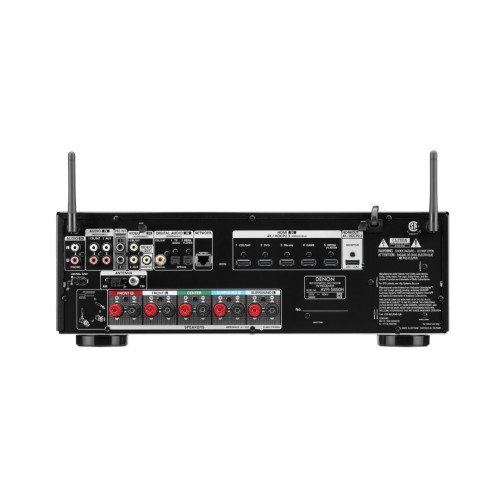 DENON AVR-S650H NAMU KINO STIPRINTUVAS- TINKLINIS RESYVERIS 5.2 KANALO, GALIA 5 X 150W, 4K ULTRA HD  RAIŠKA GOOGLE ASSISTANT, ALEXA, APPLE AIRPLAY 