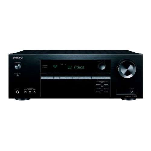 ONKYO TX-SR393 5.2 KANALO AV RESYVERIS 4K/60P IR HDR (HDR10, HLG, DOLBY VISION®, BT.2020) PALAIKYMAS, DOLBY ATMOS® IR DTS:X® STANDARTAS 