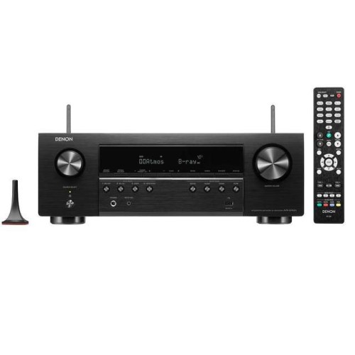 AVR-S760H AV RESYVERIS- STIPRINTUVAS GALIA: 7 X 75W, 7.2 KANALO PALAIKYMAS, POPULIARIAUSIŲ MUZIKOS SERVISŲ PALAIKYMAS, AMAZON ALEXA, GOOGLE ASSISTANT BEI APPLE SIRI PALAIKYMAS 