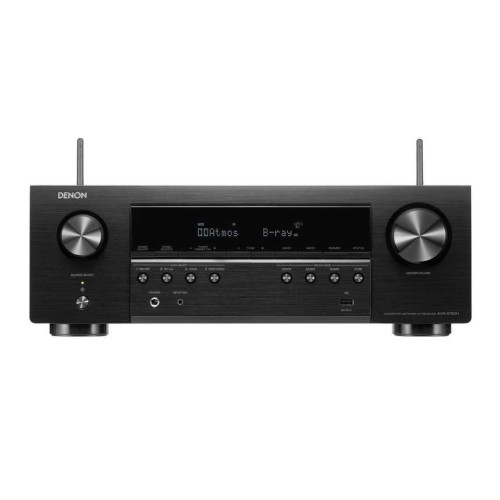 AVR-S760H AV RESYVERIS- STIPRINTUVAS GALIA: 7 X 75W, 7.2 KANALO PALAIKYMAS, POPULIARIAUSIŲ MUZIKOS SERVISŲ PALAIKYMAS, AMAZON ALEXA, GOOGLE ASSISTANT BEI APPLE SIRI PALAIKYMAS 