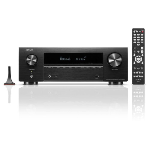DENON AVR-X1800H, 8K NAMŲ KINO STIPRINTUVAS GALIA: 7 X 175W, 8K RAIŠKA,  