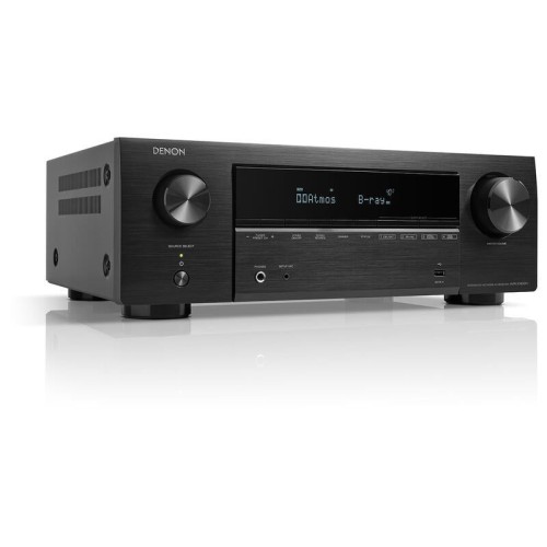 DENON AVR-X1800H, 8K NAMŲ KINO STIPRINTUVAS GALIA: 7 X 175W, 8K RAIŠKA,  