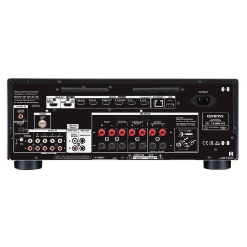 ONKYO TX-NR6100, 7.2 KANALO AV IMTUVAS- STIPRINTUVAS GALIA: 165W VIENAM KANALUI, 8K ULTRA HD RAIŠKA, SMART AV IMTUVO™ KELIŲ KAMBARIŲ GARSO SRAUTINĖ TRANSLIACIJA 