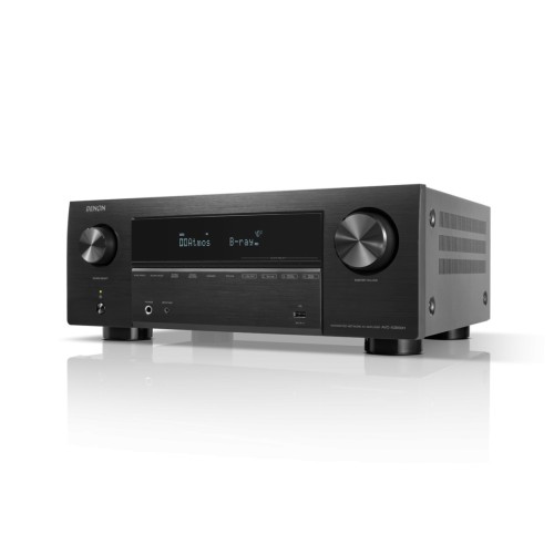 DENON AVC-X2850H – MODERNUS 7.2 KANALŲ AV STIPRINTUVAS SU 8K/4K VAIZDO PALAIKYMU. GALIA: IKI 150 W PER KANALĄ (6 Ω, 1 KHZ, 1 % THD, VIENAS KANALAS), SU 185 W PIKO GALIA (6 Ω, 10 % THD) 