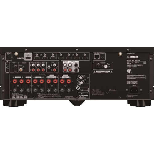 YAMAHA RX-A2A 7.2 AV RESYVERIS- STIPRINTUVAS DOLBY ATMOS®, DTS:X®, CINEMA DSP 3D, HDR10+, 4K/120HZ PALAIKYMAS  