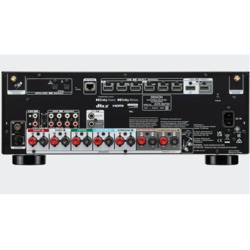 DENON AVR-S970H 7.2 KANALŲ AV IMTUVAS - STIPRINTUVAS GALIA 90W PER KANALĄ, DTS HD MASTER, DTS:X, DTS NEURAL:X, DTS VIRTUAL:X PALAIKYMAS, DOLBY TRUEHD, DOLBY ATMOS, DOLBY ATMOS HEIGHT VIRTUALIZATION, DOLBY ATMOS MUSIC PALAIKYMAS 