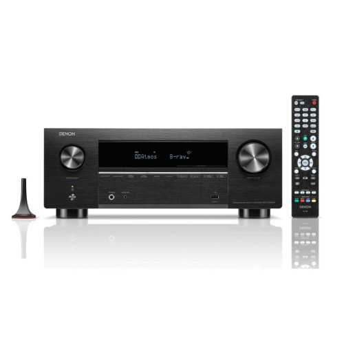 DENON AVC-X3800H 7.2 KANALŲ IMTUVAS-STIPRINTUVAS 8K GALIA: 7 X 215W,  AIRPLAY, TUNEIN BEI KITŲ SERVISŲ PALAIKYMAS, HEOS APP PALAIKYMAS 