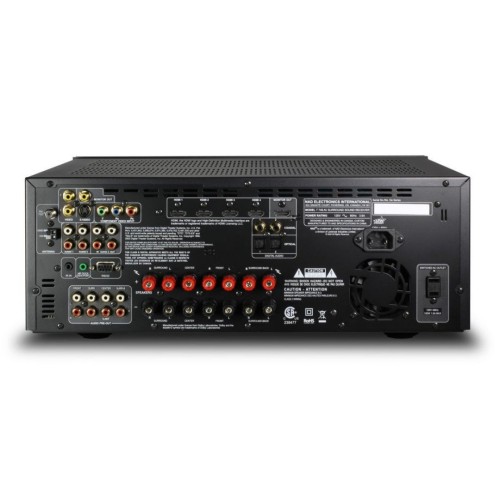 NAD T 758 V3I AV ERDVINIO GARSO RESYVERIS GALIA 7 X 60W (0.05% THD, 20-20KHZ), DAŽNIŲ JUOSTA ±0.8DB (REF. 1KHZ, 20HZ-20KHZ) 