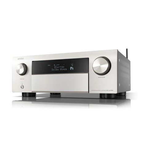 DENON AVC-X4700H 9.2 KANALŲ 3-ZONŲ 8K NAMŲ KINO STIPRINTUVAS/RESYVERIS GALIA 9 X 200W. AMAZON ALEXA, APPLE AIRPLAY BEI GOOGLE ASSISTANT PALAIKYMAS, 3D GARSO STANDARTAS 