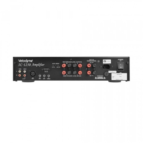 VELODYNE SC1250 GALIOS GARSO STIPRINTUVAS GALIA 1250 W (RMS)/ 3000 W DINAMINĖ, KRYŽMINIAI DAŽNIAI 30 HZ-160 HZ  