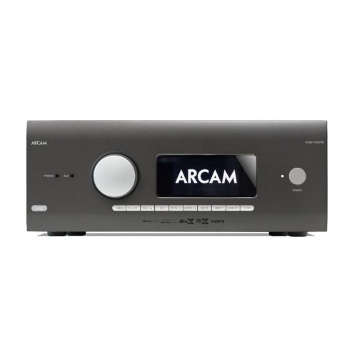 ARCAM AVR5, AV RESYVERIS- STIPRINTUVAS GALIA: 7 X 85W, 4K (UHD) HDMI2.0B SU HDCP2.2, BLUETOOTH SUI APTX®HD, APPLE AIRPLAY2, GOOGLE CHROMECAST PALAIKYMAS