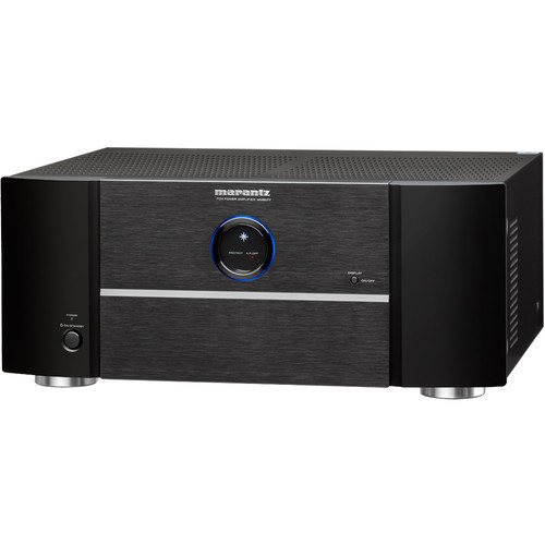 MARANTZ MM8077 7 KANALŲ GALIOS STIPRINTUVAS  GALIA 7 X 150W - 8 OMAI, DAŽNIŲ JUOSTA 8 HZ - 100 KHZ, STN DAŽNIS 105 DB (IHF-A) 