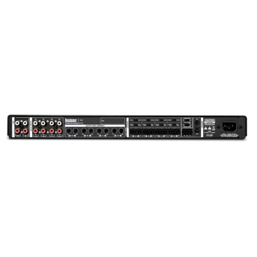 LEXICON DD-8 8-KANALŲ MULTI-ROOM AUDIO STIPRINTUVAS DAŽNIŲ JUOSTA 20HZ-20KHZ +0/-1.5DB, ĮĖJIMO VARŽA 100K OMŲ 