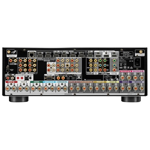 DENON AVC-X6700H 11.2 KANALO 8K NAMŲ KINO STIPRINTUVAS RESYVERIS GALIA 11X205W, AMAZON ALEXA, APPLE AIRPLAY BEI GOOGLE ASSISTANT, 3D GARSO STANDARTAS 