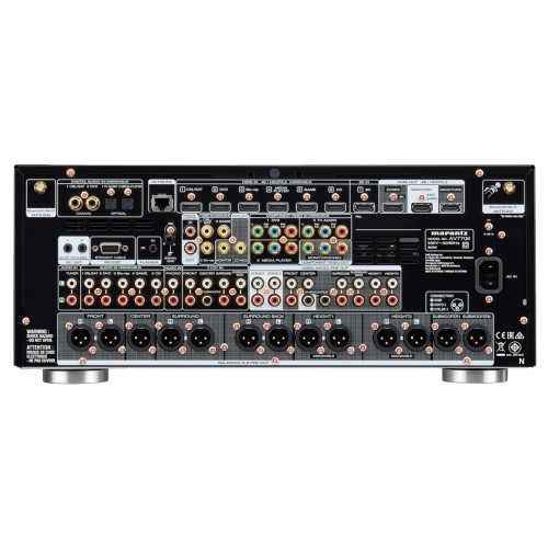 MARANTZ AV7706 11.2-KOS KANALŲ AV PRADINIS STIPRINTUVAS, 8K ULTRA HD AV, HEOS PALAIKYMAS, BLUETOOTH, WI-FI IR AIRPLAY 2 SUDERINAMUMAS, “ROON TESTED” SERTIFIKUOTAS GAMINYS 