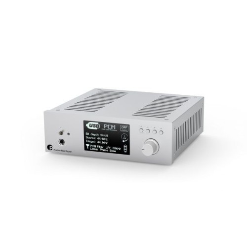 PRO-JECT PRE BOX RS2 DIGITAL PRADINIS STIPRINTUVAS DU MONO DAC 2X ESS9038Q2M, XMOS, HDMI, USB, XLR 