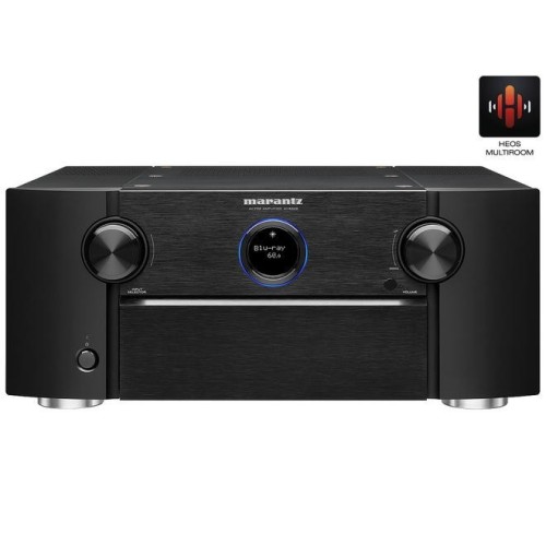 MARANTZ AV8805 A/V PRADINIS STIPRINTUVAS 13.2 KANALO  BLUETOOTH, WI-FI IR AIRPLAY SUDERINAMUMAS HEOS PREMIUM-LYGIO AK4490 32-BIT D/A KONVERTERIS 