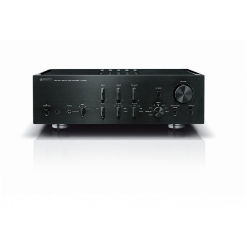 YAMAHA C-5000 STIPRINTUVAS GALIOS SUVARTOJIMAS 60W AUSINIŲ JUNGTIES GALIA 35 MW + 35 MW RIAA ±0.5 DB (MC / MM BAL [UNBAL]) 