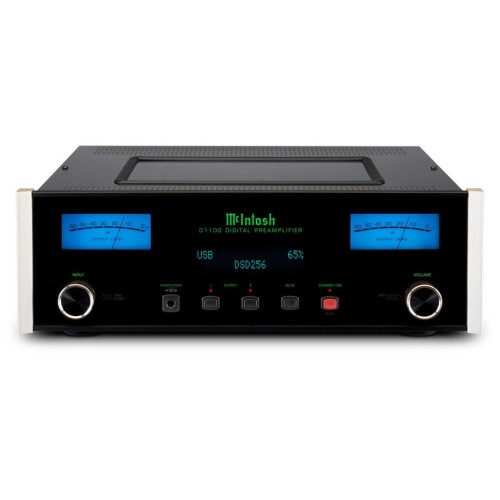 MCINTOSH D1100 – AUKŠTOS KLASĖS 2 KANALŲ SKAITMENINIS PRADINIS STIPRINTUVAS. ĮĖJIMAI:  4 SKAITMENINIAI ĮĖJIMAI (2 X KOAKSIALINIAI, 2 X OPTINIAI),  DAŽNIŲ JUOSTA: 20 HZ – 20 KHZ (±0,5 DB). 