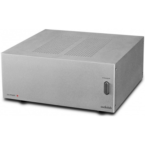 AUDIOLAB M-PWR GALIOS STIPRINTUVAS KOMAKTIŠKAS 2 X 40W (8OHM), 2 X 60W (4OHM) STEREO GALIOS STIPRINTUVAS. RCA IR BALANSINIAI XLR ĮĖJIMAI 
