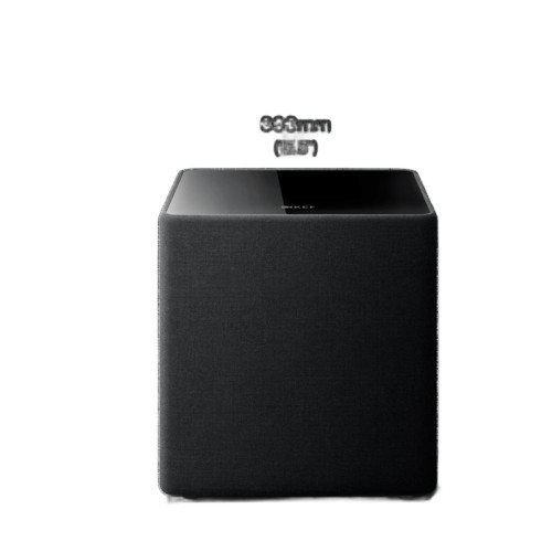 KEF KUBE 12 MIE, AKTYVI ŽEMŲ DAŽNIŲ KOLONĖLĖ. DAŽNIŲ DIAPAZONAS: 22 HZ – 140 HZ (±3 DB). RMS GALIA: 300 W MAKSIMALI GALIA: 600 W  