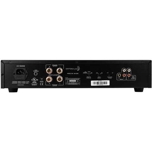 DAYTON AUDIO SA1000 ŽEMŲ DAŽNIŲ GARSO STIPRINTUVAS AB KLASĖS STIPRINTUVAS, EQ FUNKCIONALUMAS, DAŽNIŲ JUOSTA: 18 HZ – 80 HZ 