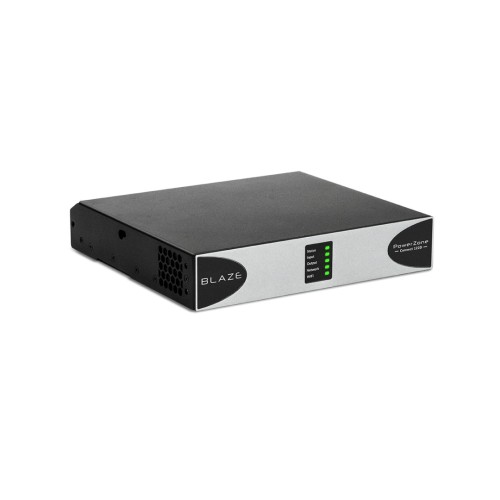 ​BLAZE AUDIO POWERZONE™ CONNECT 122D – D-KLASĖS DVIEJŲ KANALŲ GALIOS STIPRINTUVAS SU INTEGRUOTU DSP IR DANTE® AOIP (AUDIO OVER IP) PALAIKYMU. 2 X 60 W PRIE 4/8 Ω (ŽEMOS VARŽOS REŽIMAS), 1 X 125 W PRIE 70/100 V (AUKŠTOS VARŽOS REŽIMAS). 