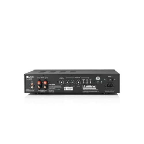 REVEL SA1000 GARSO STIPRINTUVAS GALIA 700W, 5A – 100-120VAC-50-60HZ, THD+N PRIE 1W: <0.3% 