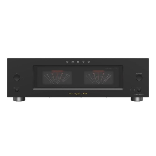 ONKYO M-80 GALIOS STIPRINTUVAS, GALIA: 150W (8Ω, 1KHZ, THD 0.7%, 2CH DRIVEN)  AB KLASĖS STIPRINTUVAS 